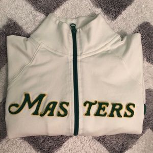 Official Master’s quarter-zip sweater